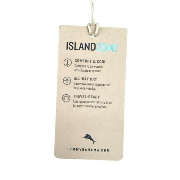 Tommy Bahama Mens Green Big Tall Palm Coast Short Sleeve Polo Shirt Sz 2XL New - Picture 8 of 9